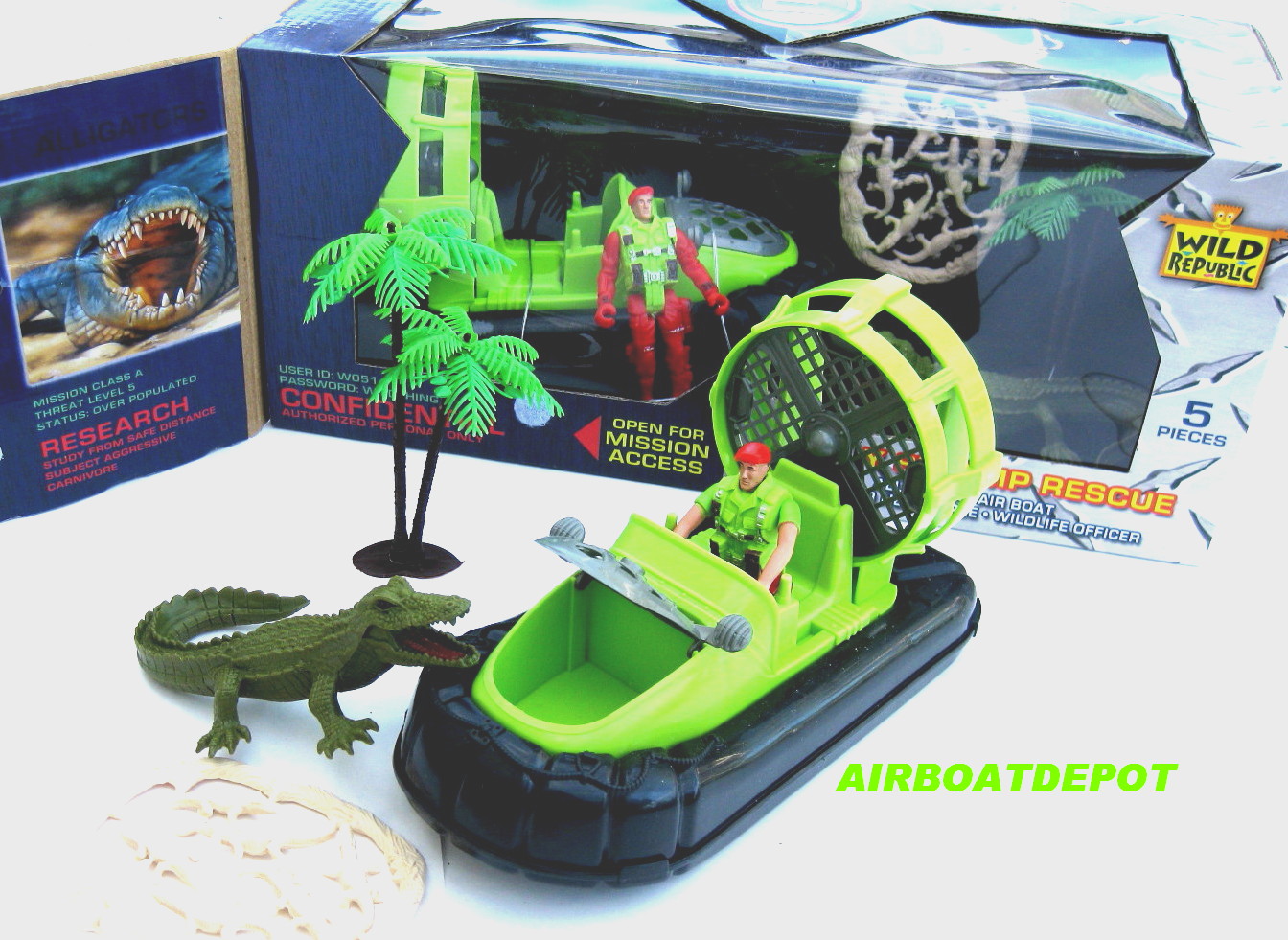 Toy airboat store